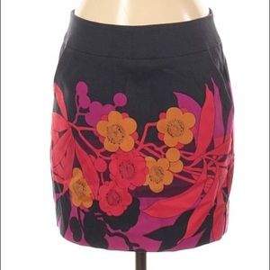 Trina Turk Floral mini skirt